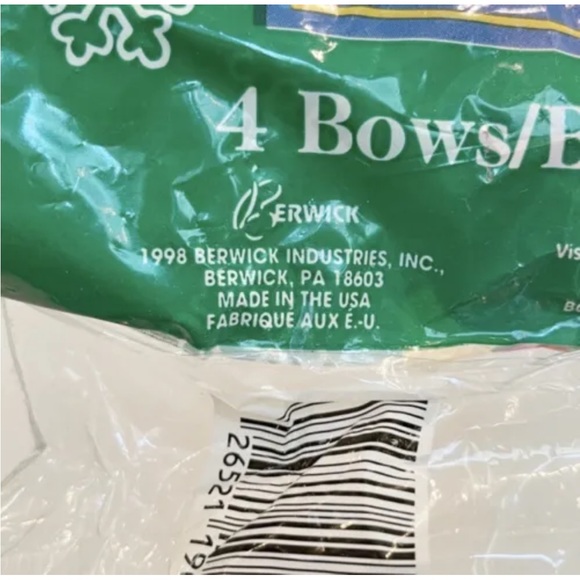 Disney Winnie the Pooh Christmas Lot Vintage Gift Bows Stocking Figure Ornament - Picture 5 of 11